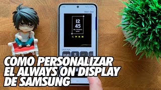 Como Personalizar el Always On Display de Samsung  Novedades 2024 [upl. by Aeriela966]