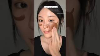 Douyin tan girl makeup douyin makeup makeuptutorial trend [upl. by Lengel]