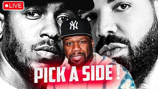 50 Cent plays Both sides in the Kendrick Lamar Drake Beef [upl. by Gosser]