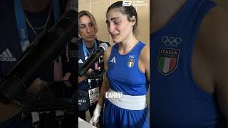 Angela Carini to get Olympic Champions Prize money after forfeiting match against Imane Khalif 😨 [upl. by Nancee]