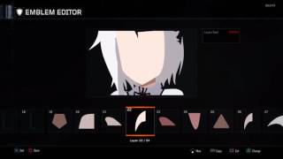 Bo3 Anime Emblem Tutorial [upl. by Aidan518]