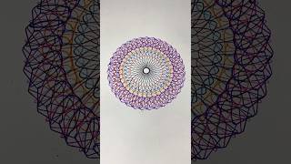 😍quotSpirograph Fun Geometric Artquot😍 relaxart craft coloring [upl. by Dnomzed]