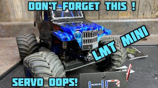 Losi LMT mini servo saver and reefs Rc fix [upl. by Otilrac327]