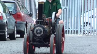 4 inch scale Foster traction engine [upl. by Eimarej]