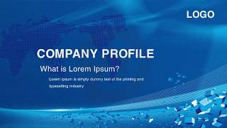 Company Profile PowerPoint Template 2 [upl. by Ynffit990]