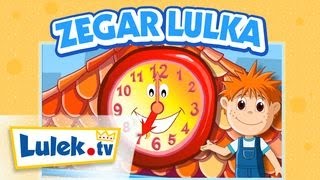 Zegar Lulka I Rymowanki dla dzieci I Lulektv [upl. by Yert]