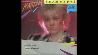 Martina Formanová  Taková Já Nejsem synth pop Czechoslovakia 1988 [upl. by Schnapp]