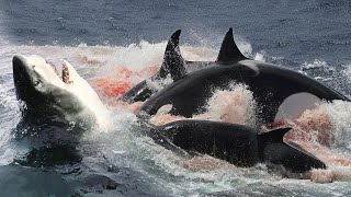 ORCAS Los TIBURONES Temen a estos Delfines Asesinos [upl. by Eicirtap470]