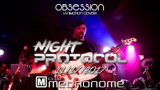 Obsession Cover of Animotion Live at Club Metronome 11172017 [upl. by Kcirret]