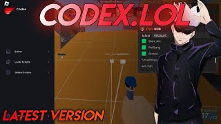 OP  Roblox codex executor  LATEST VERSION   Mediafire [upl. by Valeda381]