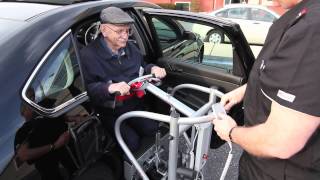 Handicare SystemRoMedic™ MiniLift125 amp MiniLift200 Car Extraction [upl. by Dawn]