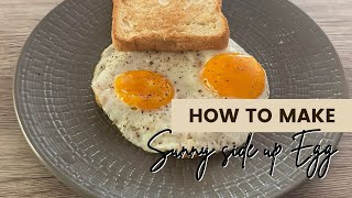 sunny side up eggs recipe  sunny side up eggs Sunny Side up egg  how cook sunny side up egg [upl. by Jonell]