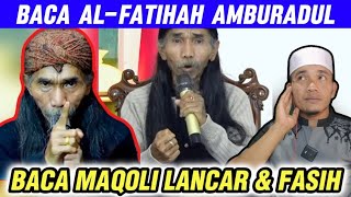 Ghufron Baca Surat AlFatihah Amburadul dan Tidak Fasih Wali Macam Apa ini⁉️ [upl. by Ytsirc207]