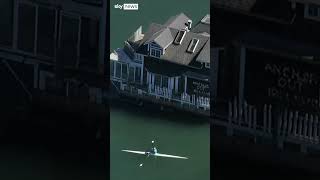 House floats through San Francisco bay [upl. by Ana]