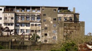 Gunkanjima Hashima 軍艦島 端島 official tour  Skyfall Island [upl. by Juanita683]