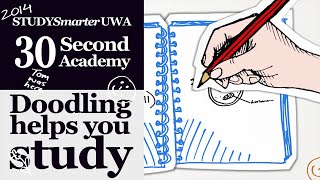 STUDYSmarter 30Second Academy How doodling can help you study [upl. by Brenner]