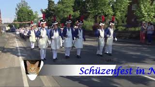 Schützenfest in Neukirchen 2018 Aufmarsch zur Königsparade [upl. by Hinman]