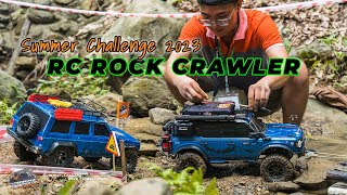 Rc Crawler 110 Scale Double Crawling Challenge Offroad 4x4 Rc e3src [upl. by Noirred]