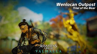 Assassins Creed Valhalla  Wenlocan Outpost  Trial of the Bear  Mastery Challenge  Gold [upl. by Huan]