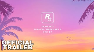 GTA 6 OFFICIAL TRAILER ANNOUNCEMENT [upl. by Kirit696]