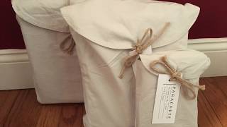 Parachute Percale Sheet Set Review [upl. by Sitnerp]