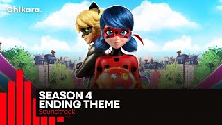 MIRACULOUS  SOUNDTRACK Ending Scene  Endcard Theme SEASON 4 [upl. by Peppard]