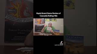 Rapid Board Game Review of Cascadia Rolling Hills [upl. by Ycak]