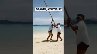 Ditaytayan Island coronphilippines drone travel paradisephilippines beach touristattraction [upl. by Elorak204]