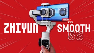 O PODEROSO ZHIYUN SMOOTH 5S  ESSE GIMBAL É PRA VOCÊ UNBOXING E ANÁLISE COMPLETA [upl. by Anialam103]