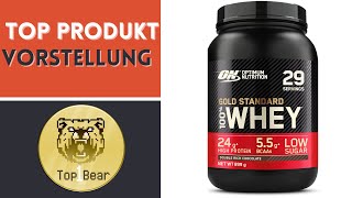 ✅Optimum Nutrition Gold Standard 100 Molkenproteinpulver natürlich Glutamin und BCAAAminosäuren [upl. by Sallyanne]