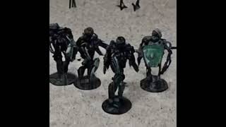 AI Generated 12 Terminators VS 12 Aliens ai shortvideo music terminator aliens [upl. by Ecnahoy]