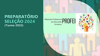 PROFEI  2025 CURSO PREPARATÓRIO [upl. by Eloci921]