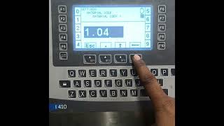 How to set correction factor in PRECIA molen I410 belt weigher [upl. by Nooj]