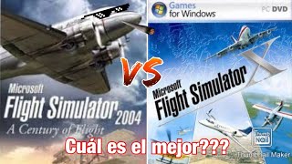 FSX vs FS2004 ¿Cuál es mejor [upl. by Hermy]