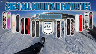 2024 Favorite All Mountain Snowboards from The Good Ride [upl. by Jasper94]