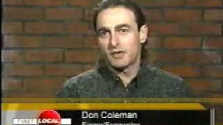 Don Coleman  TV News Interview  Headstart Theme Song [upl. by Salvay]