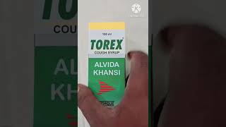 Torex cough syrup use in Hindi  Torex syrup use dose side efect [upl. by Rebba234]