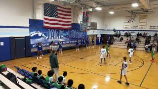 Gompers 71vs Jane Addams 7th grade boys basketball 11162023 [upl. by Pinto]