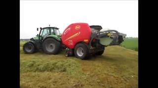 Vicon FastBale aan het werk in zware omstandigheden in de provincie Friesland [upl. by Ashby305]