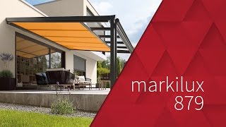 markilux 879  Tenda sotto vetro [upl. by Leicester]