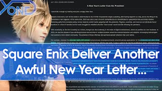 Square Enix Deliver Another Awful New Year Letter Commit To Blockchain Web 3 amp Agressive AI Push [upl. by Blaine]