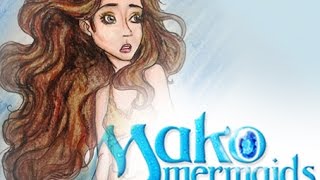 MAKO MERMAIDS DRAWNING MERMAID FROM MAKO Desenhando Sereia de Mako Mermaids [upl. by Ocire]