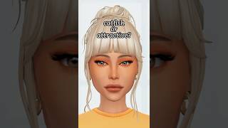 catfish or attractive😳 how many did you get right😳 sims4 thesims4 sims [upl. by Lester762]