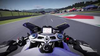 POV DUCATI PANIGALE V4R  Hot Lap  Mugello  RIDE 5 [upl. by Akenaj]