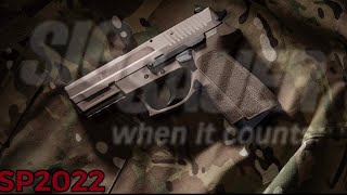 Sig Sauer SP2022 cleaning [upl. by Greenberg911]