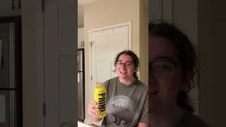 Lemonade Prime Hydration Drink  Prime Taste Test amp Review [upl. by Genevieve60]