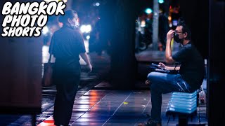 Bus Station Bangkok Silom Street Photography POV [upl. by Eelreveb]