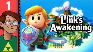 Lets Play The Legend of Zelda Link’s Awakening 2019 Part 1  Sword Plz [upl. by Fanechka846]