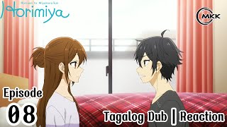 HORIMIYA EPISODE 8  Tagalog Reaction [upl. by Leonore]