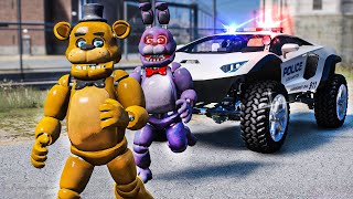 Breaking Freddy out of Prison in GTA 5 [upl. by Nnyleve552]